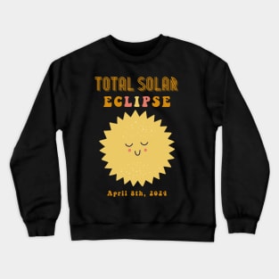 TOTAL Solar ECLIPSE April 8, 2024 Cute Solar Crewneck Sweatshirt